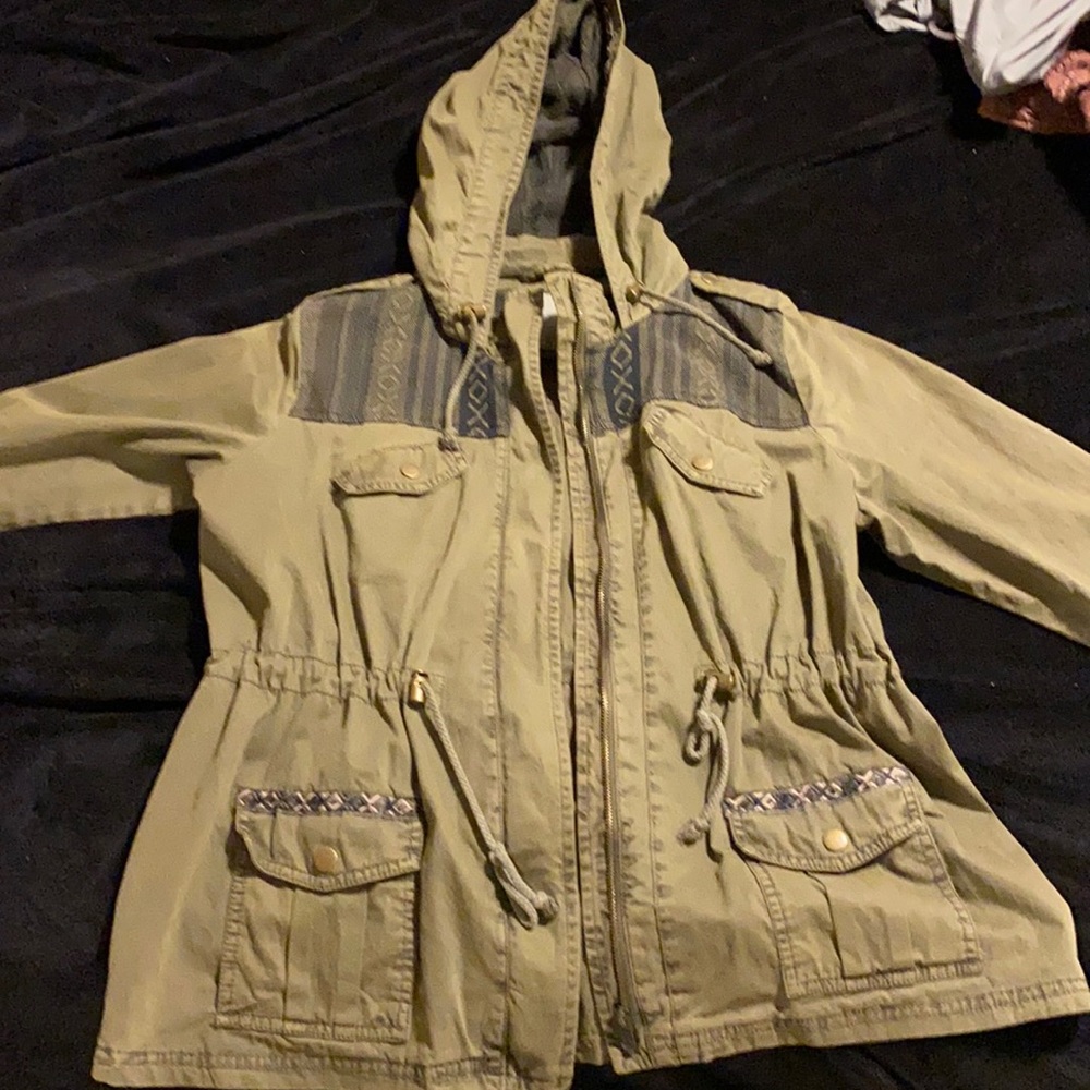 Olive green jacket